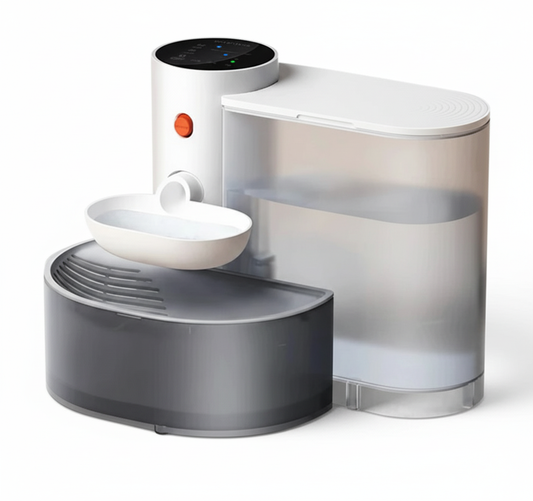 Trinkbrunnen mit Filter & Akku - Leise & Hygienisch