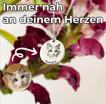 Fell & Pfoten - Personalisiertes Haustierfoto-Schmuck