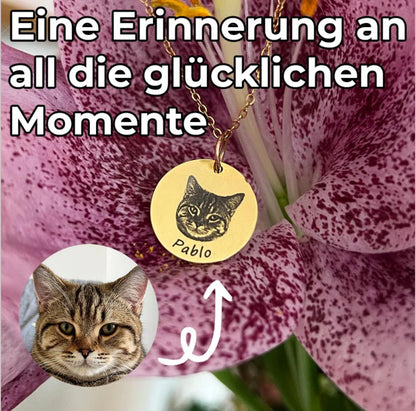 Fell & Pfoten - Personalisiertes Haustierfoto-Schmuck