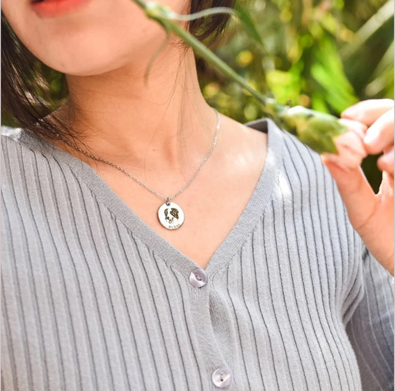 Fell & Pfoten - Personalisiertes Haustierfoto-Schmuck