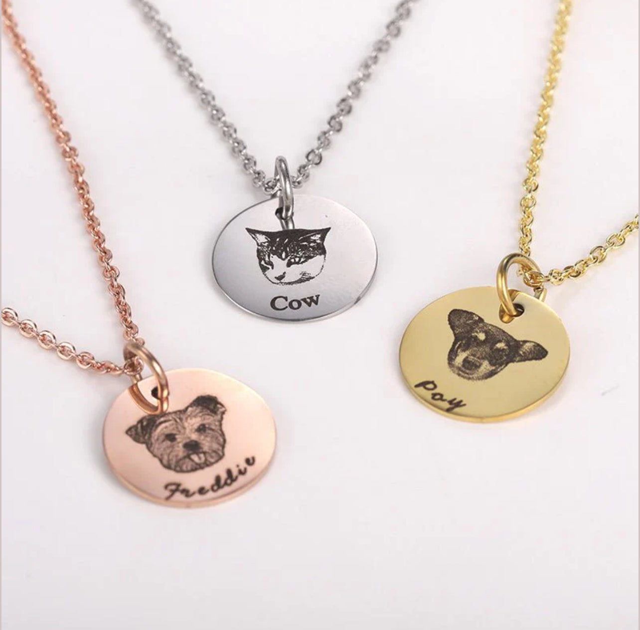 Fell & Pfoten - Personalisiertes Haustierfoto-Schmuck