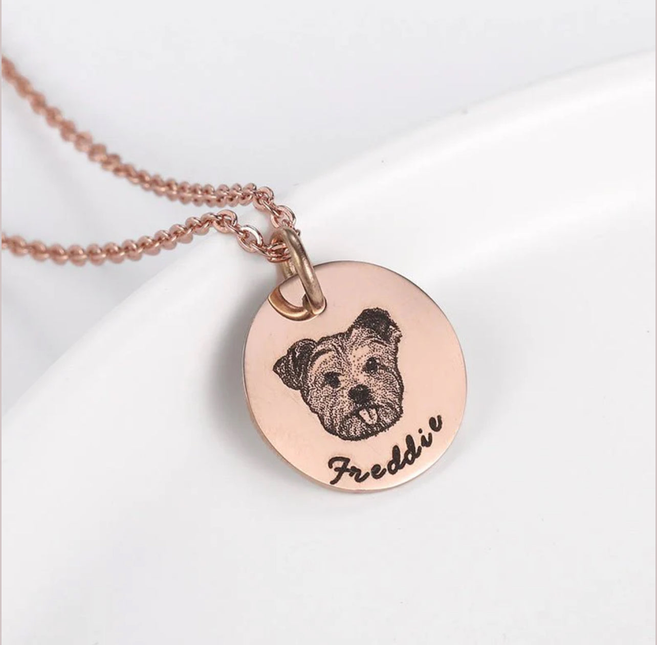 Fell & Pfoten - Personalisiertes Haustierfoto-Schmuck