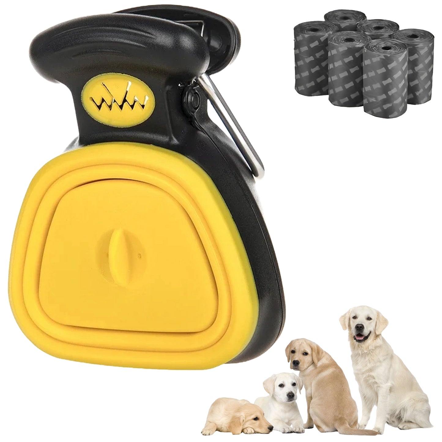 Fell & Pfoten - Pooper Scooper Kotsammler, hygienische Revolution für Hundehalter